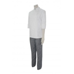 KI004 在線訂購廚師制服   廚師制服布料 廚師制服設計  中袖 訂製廚師服套裝  廚師制服製造商 KI004 在線訂購廚師制服   廚師制服布料 廚師制服設計  中袖 訂製廚師服套裝  廚師制服製造商